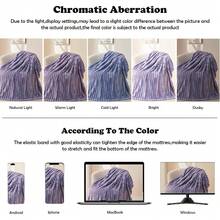 Super Soft King Blanket Pink Premium Silky Flannel Fleece 3D Ribbed Jacquard Lightweight Bed Blanket All Season Use (Pink Ribbed, King(90"X110")) - 薰衣草羅紋 - 查看 6