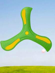 Colorful 3-Blade EVA Boomerang Outdoor Sports Glow-In-The-Dark Boomerang, Suitable For Family Entertainment, Exercise And Coordination Games, Perfect For Camping And Outdoor Activities, Sports Equipment Boomerang Foam EVA Auto-Return Boomerang Flying Disc, Birthday Gift, Christmas Gift, Boomerang Large Toy Fly Back Unbreakable Soft Toy Soft Rubber 3-Blade Interactive Hand-Thrown, Multiple Sizes Available - Multicolor - View 8