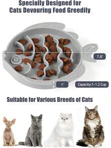 Coomazy Large Silicone Slow Feeder Dog Bowls, Interactive Puzzle Toy Pets Food Training, Keeps Dogs Busy, Prevents Puppy Overeating (Dark Green, Large: 3.2Cup) - Xám khói - Xem 8