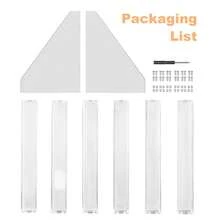 Acrylic Nail Polish Organizer Rack, 6 Tier Holder Stand, Paint Rack Gel Nail Polish Shelf Display, Sunglass Organizer, Essential Oils Storage Shelf, Holds Up To 72 Bottles - 3 tầng - Xem 6