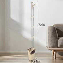 Broom And Dustpan Set House Brooms For Sweeping Indoor Collapsible Broom And Dust Pan Combo For Home Office Kitchen Lobby Floor Pet Hair