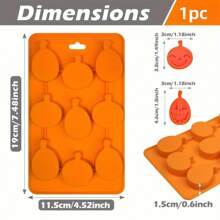 Silicone Chocolate Mold Set For Halloween Candy And Chocolate Making, Includes Bat, Pumpkin And Witch Hat 3D Silicone Molds, Easy To Clean And Remove, Baking Supplies For Candy, Jelly, Mold Only