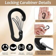 Wrist Card Holder Cruise Lanyard,Wrist Coil ID Badge Holder With Multitool Aluminum Carabiner Clip,Stretchable Spiral Wristband Key Ring,For Lanyard Outdoor Camping Cruise Ship (Clear Vertical,PC) - Clear - View 5