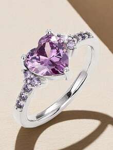 Heart-Shaped Ring For Women, Elegant & Gracious Wedding/Engagement Ring