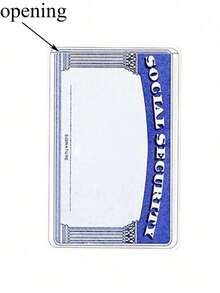 Medicare Card Holder Protector Sleeves, Clear PVC Waterproof Medical/Credit Card, Business/Social Security Card Protector - Clear Vinyl Plastic Covers For Insurance & Social Security Metro & License Or Credit Cards - Multicolor - View 7