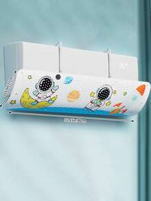 1个挂钩式空调导风板，安装简便的塑料导风板，防止直吹，有效挡风，无需用电，导风舒适，无论是壁挂式空调还是日常家用空调都可以轻松安装。