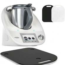高品质升级重型 5 英尺垫滚轮板，适用于 Thermomix 多功能食品加工机 TM5、TM6 和 TM31，8 毫米厚的板带滚轮，方便滑动，5 英尺防滑垫确保稳定性，高级厨房小工具 - 彩色 - 查看 4