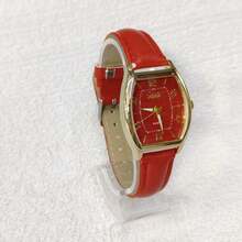 Classic Barrel Style Women's Watch Launch - Red - View 1