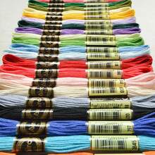 12pcs/Set 8m Embroidery Threads Floss For Cross Stitch Threads Friendship Bracelets Crafts