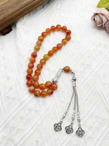 33 Stücke/Set 10mm Gebetsperlen Kette, klassische Mehrfarbauswahl, geeignet für den täglichen Gebrauch, Feste, Geschenke