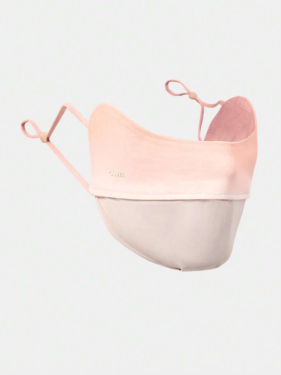 CAMEL CROWN Masker Wajah Bernapas dan Dapat Dicuci dengan UPF 50 untuk Wanita, Perlindungan Matahari untuk Aktivitas Luar Ruangan, Bersepeda, dan Mendaki - Vitalitas Persik - View 1
