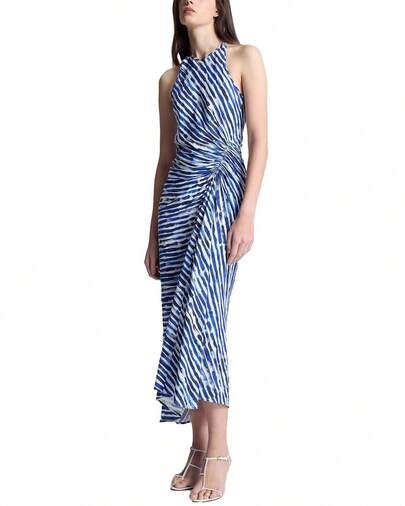  A.L.C. Ruby Linen-Blend Dress