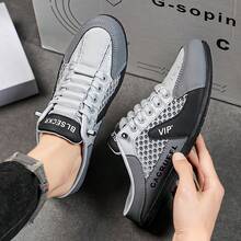 1 Pair Men's Sports Style Slip-On Sandals, Comfortable Low-Top Outdoor Casual Slippers - Light Grey - View 3