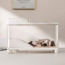 乌龟养殖缸造景家用鱼缸宠物爬台底排水专用箱