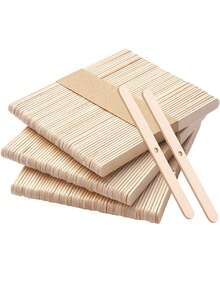 TOEDO 50个木制烛芯固定器，蜡烛模具固定支架，多孔/单孔木制支架，蜡烛制作中心定位杆 - 多色 - 查看 7