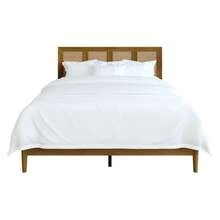Home Design Skokie Platform Bed - Brown - View 3