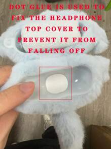Cute Plush Elephant Case Compatible With AirPods 1/2, 3, Pro, Pro (2nd Generation), 4, Autumn/Winter