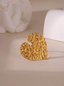 1 Stück übertriebener 18K Edelstahl Ring mit Meeresstern- und Muscheldesign, geeignet für Frauen als Urlaubsschmuck und täglichen Gebrauch