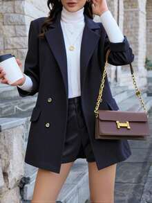 Women Lightweight Jackets - Black - View 3