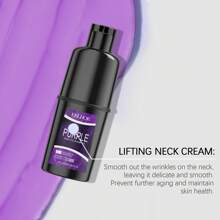 原装草本染发剂洗发水有效黑发洗发水自然发色红棕紫色洗发水3合1生长清洁头发家用泡沫头发深层滋养-100ML