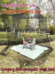 Juego de 3 mosquiteros de cama, mosquitero de dosel para decoración de habitaciones y anti-insectos, red de mosquitos resistente para interior y exterior, malla para carpa de acampada exterior, cortina de red cuadrada para litera, camping, ropa de cama, patio, fácil instalación