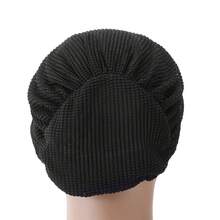 Sleek Design, Breathable Mesh Black Undercap For Women - Elastic, Lightweight & Portable | Fashionable Polyester Hair Cap