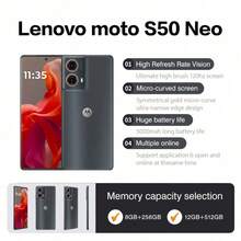 Lenovo 联想 Moto S50 Neo 5G 手机 120Hz 智能手机 5000mAh 6.7 英寸 50 万像素骁龙 256GB/512GB 安卓系统