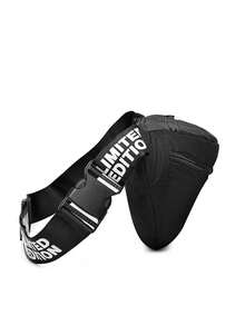 新款小斜挎包男女学生单肩包时尚ins运动跑步腰包简约休闲时尚胸包 - 彩色 - 查看 3