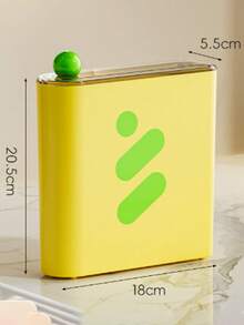 1pc Customized Facial Mask Storage Box, Home Refrigerator Storage Box With Lid, Countertop Organizer Bin, Vanity Makeup Skincare Mask Storage Container - one-size - View 13