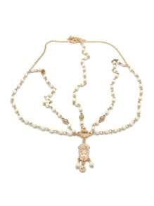 1pc Elegant Bohemian Beaded Hair Chain Accessory, Hair Accessories, Head Chain, Head Pieces Jewelry
