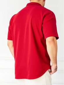 Polo Unitalla – Confort y Estilo en una Sola Prenda - Rojo - Ver 2