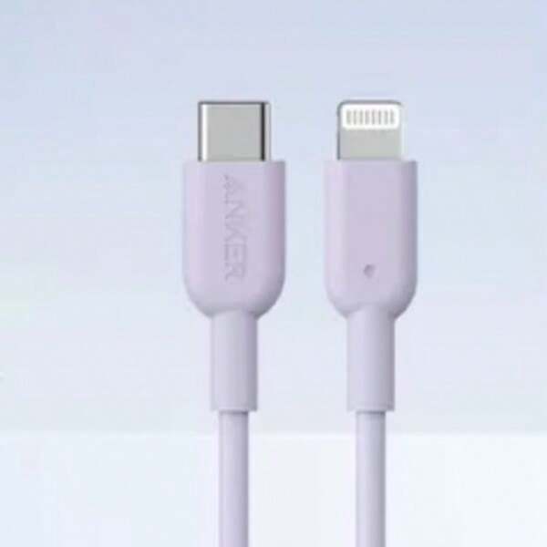 anker A863 Schnellladedatenkabel ohne Beschädigung des Geräts, verdicktes, explosionssicheres, bruchsicheres und langlebiges Ladekabel, geeignet für Apple- und Android-Telefone