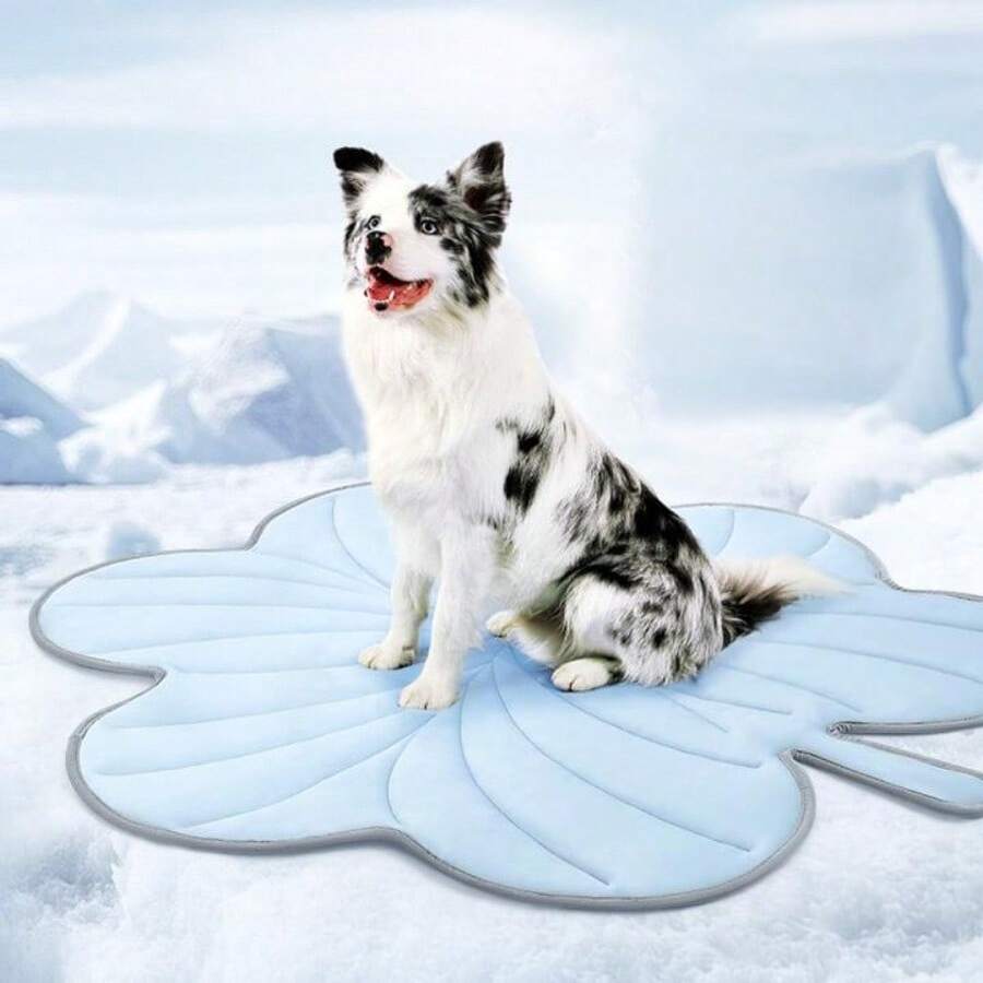 Vagascape Cooling Pet Mat, -Friendly Cooling Pad For Large Dog, Pet Cooling Mats For Dog Bed And Cat House, Use In Crate, Tunk, Camping, Outdoors, Portable, Machine Washable, Durable, Without Gel, Outdoorfun, Waterproof(Only In Outdoor Series) - Philodendron - View 1