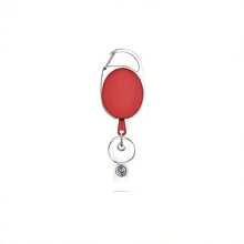 3 Pezzi Portachiavi con Colori Casuali, Vicloon Porta Badge Retrattile,Portachiavi,Moschettone per Chiavi, Tessera Identificativa,Targhette con Nome,Forniture Scolastiche,Torna a Scuola