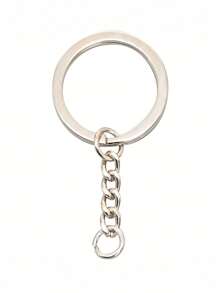 60pcs Simple Elegant Metallic Keychain, Suitable For Everyday Use And Attachments School Car Accessories Cute Goth Y2k