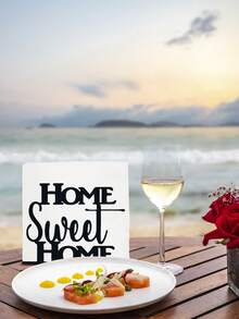 1個家用鐵製餐巾架,適用於餐桌、餐廳、咖啡廳、旅館、辦公室、房子、派對、婚禮。黑色立式檯上紙巾架。裝飾,桌面裝飾