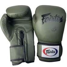 Synthetic Leather 8oz 10oz 12oz 14oz 16oz Breathable Boxing Gloves For Men And Women Suitable For Boxing Kickboxing Mixed Martial Arts Muay Thai MMA Heavy Bag Training Comfortable Boxing Gloves - 墨綠色 - 查看 2