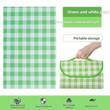 1pc Portable Picnic Mat, Outdoor Picnic Blanket For Spring/Summer, Party Table Cloth, Waterproof, Beach Mat, Camping Groundsheet