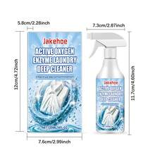 120ml Clothing Cleaner, Oil Stain Remover, Mild Clothing Cleaning Spray, Quickly Removes Stains, Restores Original Color, Gentle On Fabrics, Protects Fabric, Highly Effective At Removing Coffee, Juice And Various Stains, Portable, Convenient For Use Anytime Anywhere - Multicolor - View 11