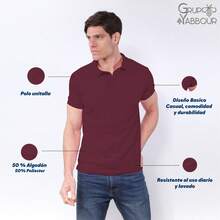 Polo Unitalla – Confort y Estilo en una Sola Prenda - Gris Claro - Ver 4