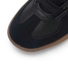 Puma Zapatillas casuales para mujer - Palermo Zapatillas deportivas con cordones anchos en T, zapatos ligeros para uso diario/viajes al aire libre, 402109-02 - Negro-Puma Blanco-Dorado - Ver 8