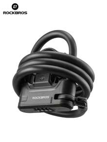 ROCKBROS 无钥匙踏板车锁，高强度防盗，易于存放，适用于自行车、摩托车、踏板车 - 彩色 - 查看 7