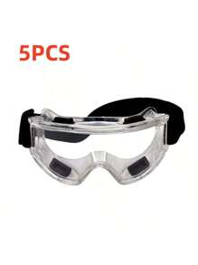 Goggle Anti Splash Dust Proof Work Lab Eyewear Eye Protection Industrial Research Glasses Clear Lens
