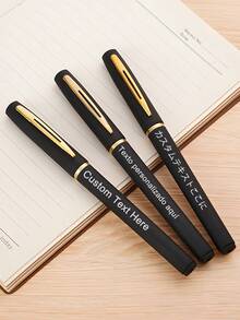 1/6/10/20支装个性化大容量哑光圆珠笔，适合用作笔类礼品、学校奖品、商场赠品、酒店用品、餐饮礼品及其他个性化促销礼品。可重复使用的返校圆珠笔，适合男士、女士、男朋友、女朋友、家人、朋友、儿童、学生、办公室职员、客户，适用于父亲节、生日、毕业典礼、婚礼、商务/工作/办公场合、返校季、学校用品、返校季特惠