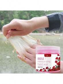 玫瑰手足去角质蜡，清洁皮肤，去除死皮，手足护理，撕拉式手膜