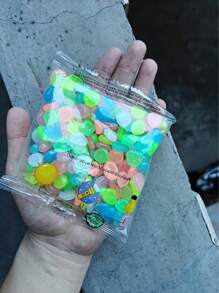 10/100/200/300 pezzi - Accessori da giardino in pietra luminosa, decorazione per micropaesaggio, acquario, patio esterno, prato, kit per percorsi. Ciottoli, pietre e rocce decorative luminose per giardino e vialetti. Possono essere usati come ornamenti da giardino o decorazioni per acquario. (Diventano più luminosi se esposti alla luce solare o artificiale.)