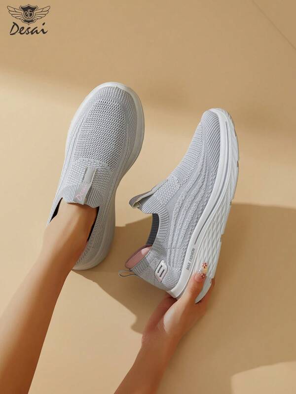 DESAI Vielseitige Damen Lässig Schuhe, bequeme weiche Sohle atmungsaktive Laufschuhe, minimalistischer Stil