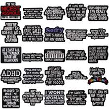 Embroidered Fabric Patches, Cute Sew-On Decorative Appliques For DIY Clothing Accessories