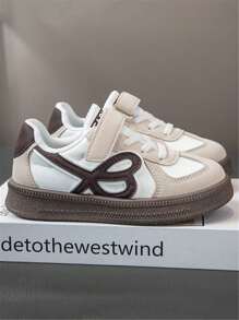 Zapatillas de moda para niños Otoño 2025 Nuevo diseño talla grande vendido, Zapatos deportivos y casuales para niñas y niños, Suela suave minimalista