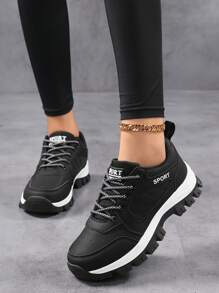 Zapatos para senderismo de mujer, zapatos de trekking con malla transpirable, antideslizantes y durables para montañismo, deportes y uso casual